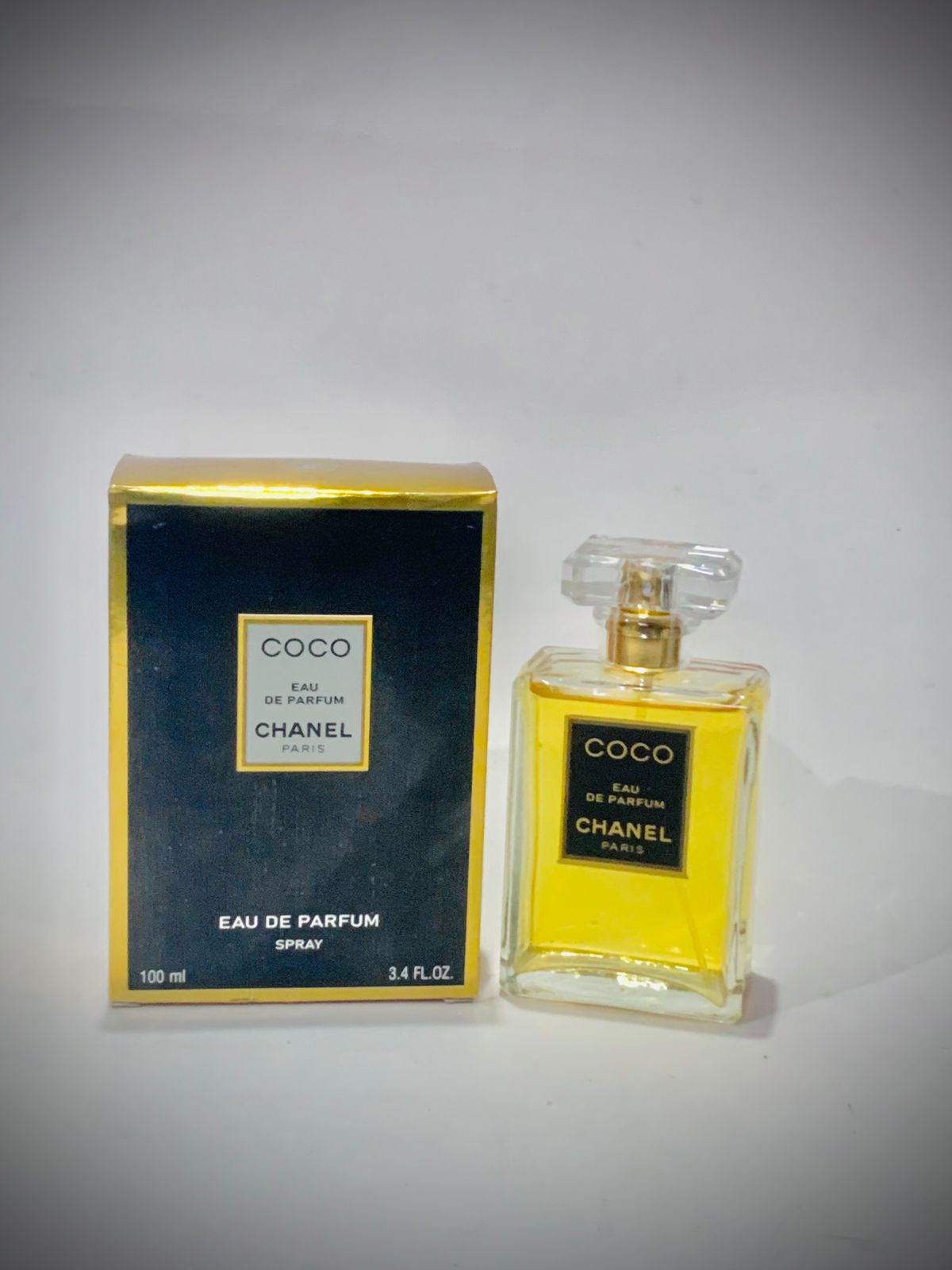 Coco Chanel Paris black